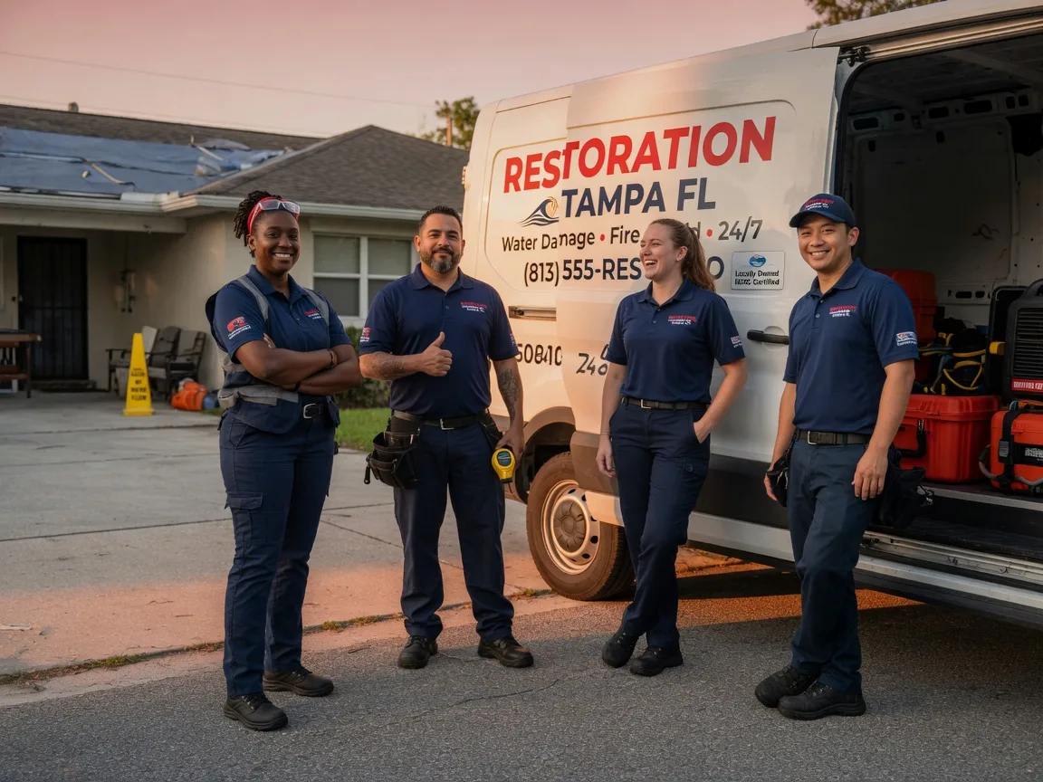 Water Damage Restoration company in Concord, NE